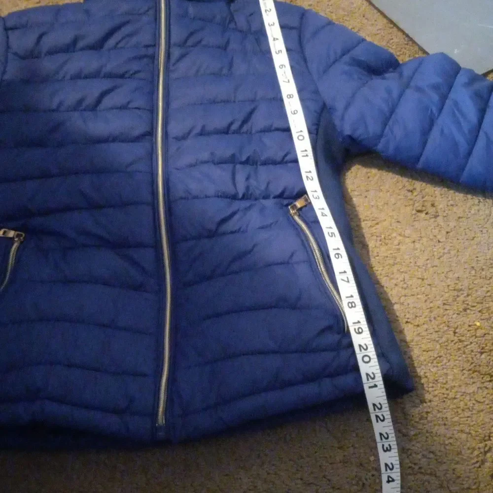 Special One Premium Quality Blue Puffer Jacket Size M